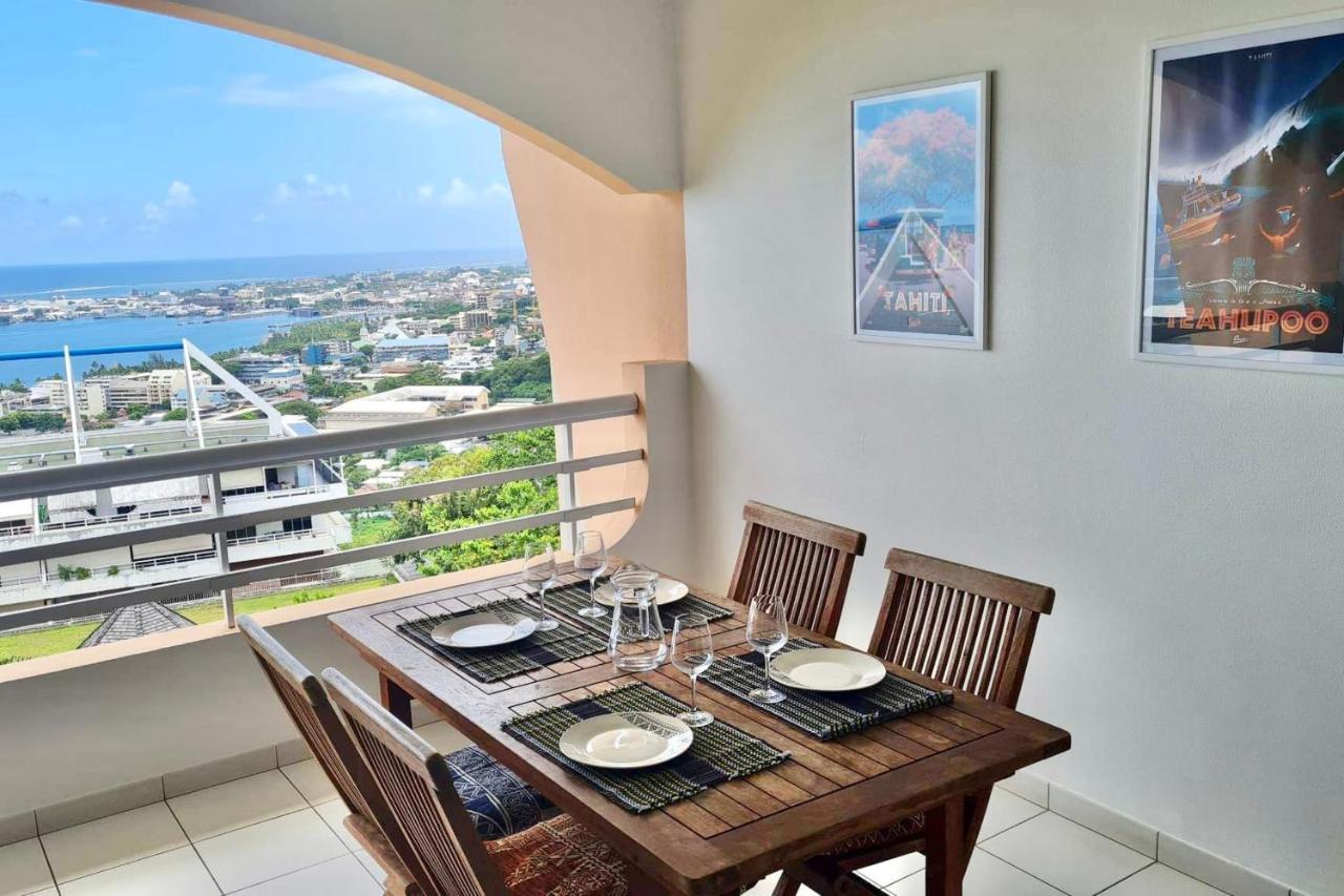 Appartement Hana Iti Breathtaking On The Ocean At The Entrance Of Papeete Papeete  Exterior foto